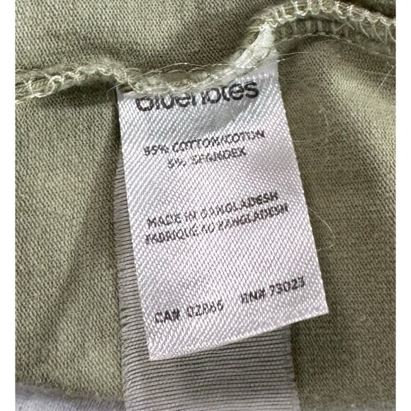 Bluenotes Women's Teens Crop Top Long Sleeve Green Soft Size S Cute Stylish - Picture 10 of 10